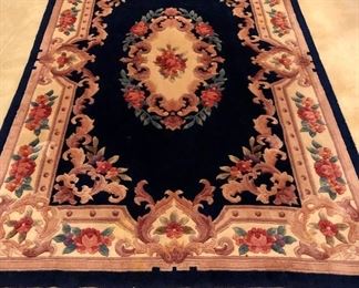  Handmade wool rug. 