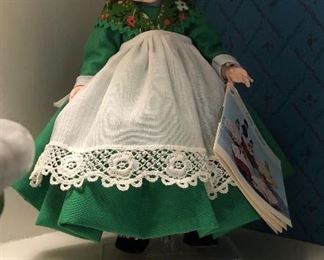 Madame Alexander international doll series. Ireland.