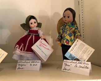 Madame Alexander international doll series. Bulgaria, China.