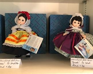 Madame Alexander international doll series. Canada, Grace.