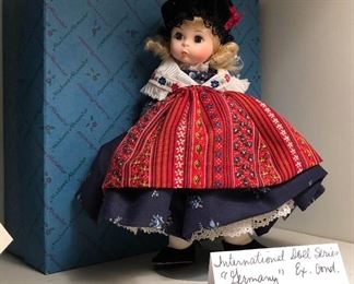 Madame Alexander international doll series. Germany.