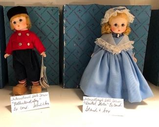 Madame Alexander international doll series Netherlands boy, United States.