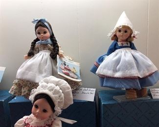 Madame Alexander international doll series. Argentina, Netherlands.
