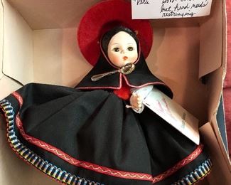 Madame Alexander international doll series.  Peru.