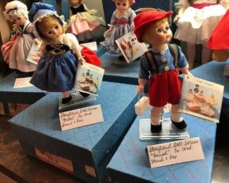 Madame Alexander Storieland doll series. Hansel, Gretel. 