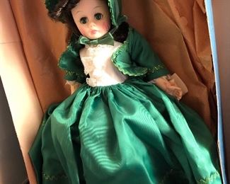 Madame Alexander portrait children’s doll series. Scarlett. 