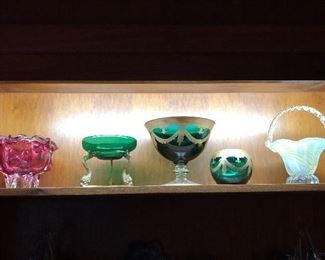 Collectible colored glass