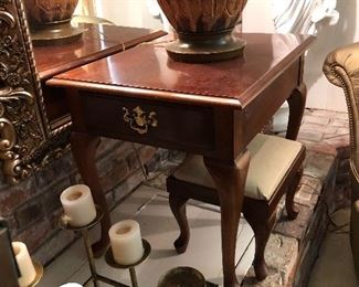 Thomasville side table. Two available.
