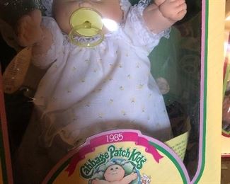  1985 Cabbage Patch Preemie  with un opened Birth certificate.