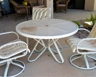 Outdoor patio furniture for sale.