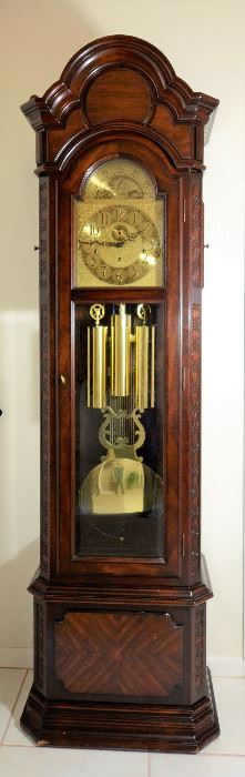 Beautiful grandfather clock.