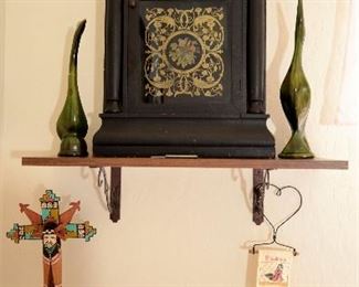 Great choice of clocks throughout this lovely home.