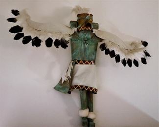 Large Kachina. Exceptional Native American Artwork.