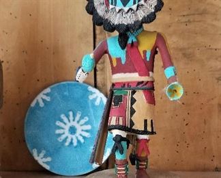 Kachina signed by Native American Artist.