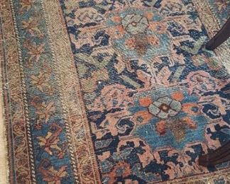 Antique rug approximately 4' x 7'