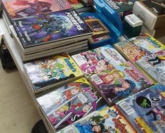 Some of the huge comic collection