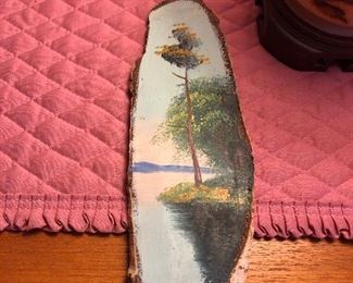 Art on wood