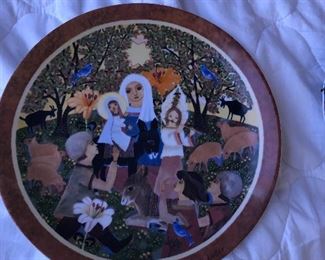 Konigszelt Bavaria plate "Die Anbetung von Hedi Keller