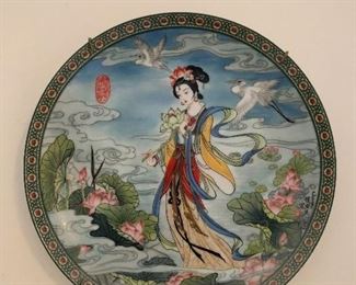 Hand Painted Asian plates