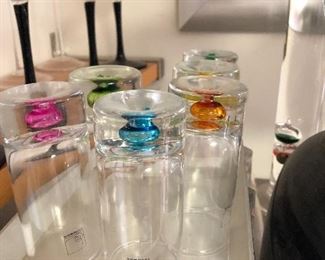 Barware shot glasses