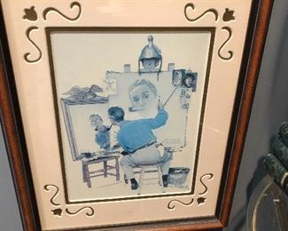 Norman Rockwell wall art