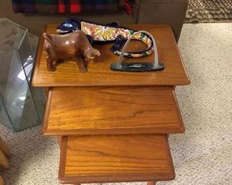 Teak Nesting tables
