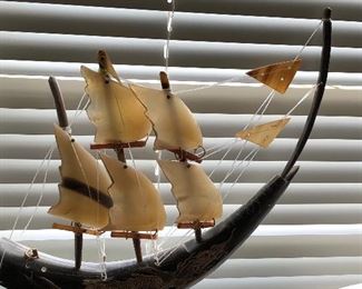 Buffalo Horn model ship