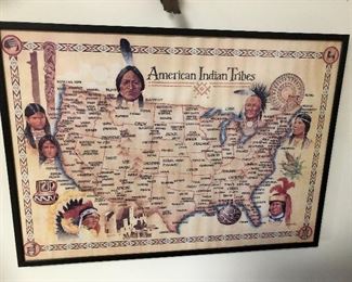 American Native Tribes Poster print