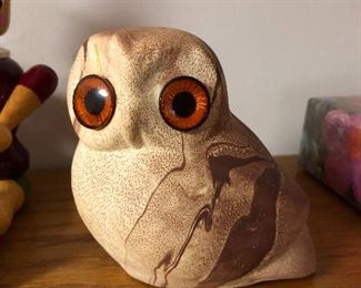 Pottery owl