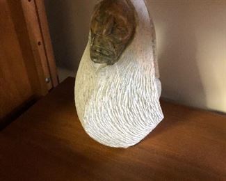 Stone Sculpture signed