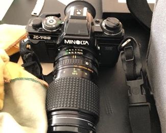 Camera Collections Minolta  with large lens
