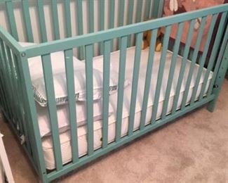 Full size crib w/mattress $75.00