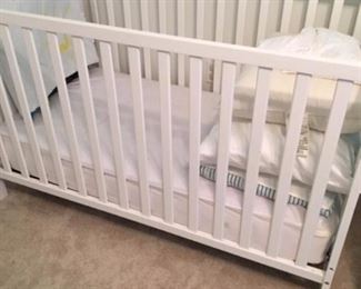 Full size crib w/mattress $75.00