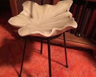Great mid century ashtray in stand
