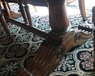 Leg Detail of Dining Table