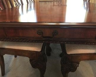 HOOKER Dining Room Table End