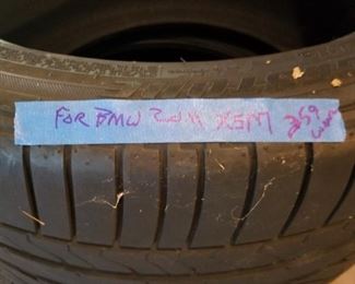 Set of tires for a 2011 BMW X5M