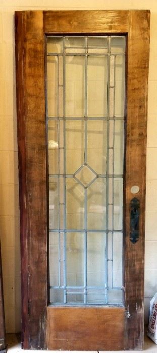 Beautiful Stained Glass Door. 30" wide