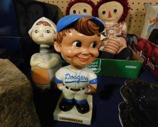 Vintage LA Dodgers Bobble head