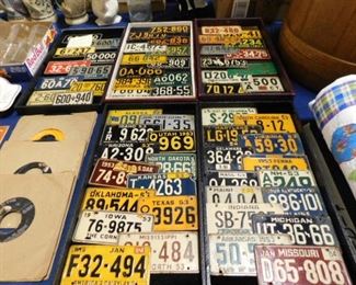 1950's Bicycle license plates