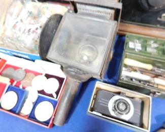 Antique carriage lantern