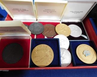 Vintage athletic medals