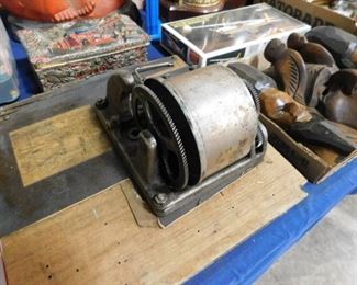 Vintage fly wheel motor