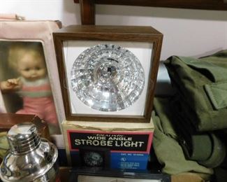 Vintage wide angle strobe lights