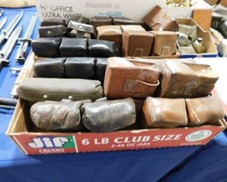 Vintage Military ammo pouches