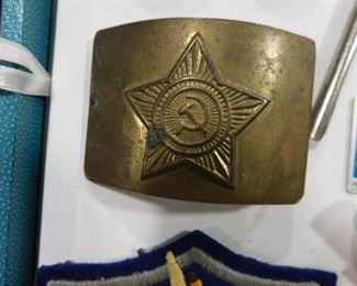 Russian belt buckle