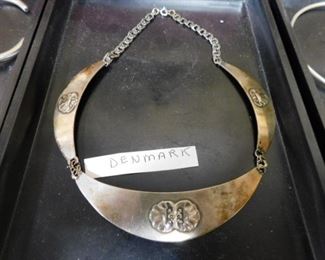 Danish silver necklace