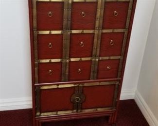 Asian cabinet with individual drawers