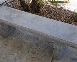 Concrete benches (2)
