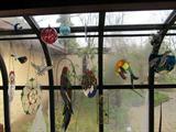 Selection of Stain Glass Window Hangings.
